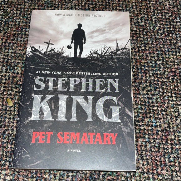 Pet Sematary by Stephen King book paperback - Picture 1 of 4